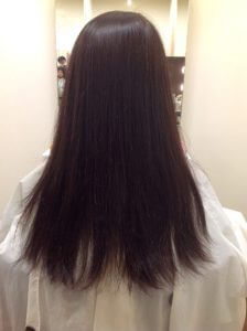 カラーの色落ちは髪のダメージによって変わる‼️